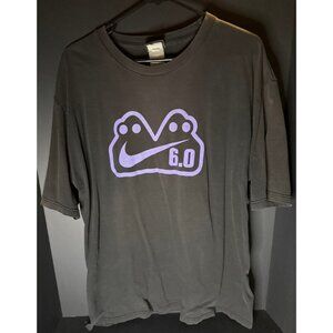 Vintage Nike 6.0 Purple Logo T-Shirt Mens XL Tee Y2K Skater